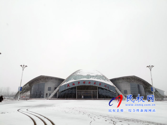 图说|河南民权：2020年的第一场雪，太美了吧!