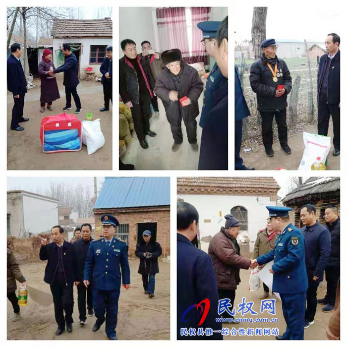 县委常委、县人武部政委江静亚到双塔镇慰问老复员军人 县委常委、县人武部政委江静亚到双塔镇慰问老复员军人