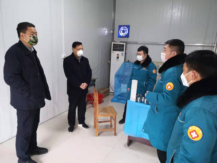 县人大副主任石克林到孙六镇督导新型冠状病毒防控工作 县人大副主任石克林到孙六镇督导新型冠状病毒防控工作