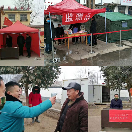 花园乡:村村设立监测点 打赢疫情防控阻击战 花园乡:村村设立监测点 打赢疫情防控阻击战