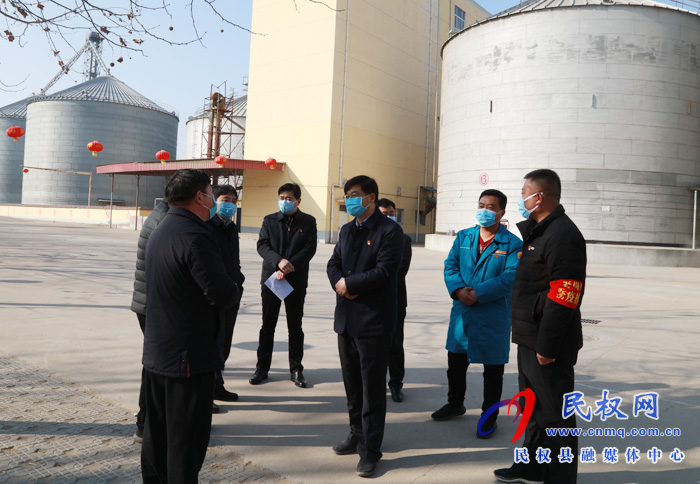 县委副书记、县长张团结调研我县部分企业复工复产情况 县委副书记、县长张团结调研我县部分企业复工复产情况