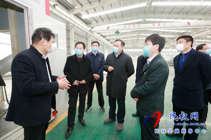 市委常委
、政企联动，制定配套的工作措施。详细了解企业复工复产存在的困难和问题
。常务副市长吴祖明调研我县企业复工复产情况