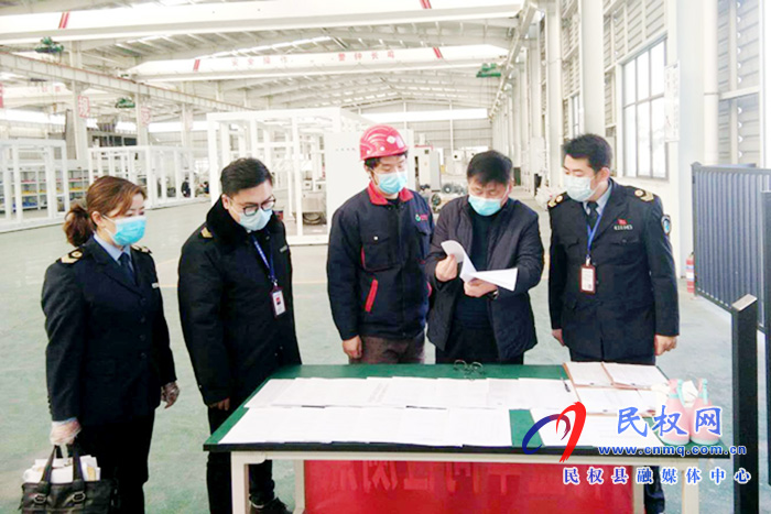 民权县卫生计生监督所积极做好企业复工复产疫情防控卫生监督工作 民权县卫生计生监督所积极做好企业复工复产疫情防控卫生监督工作