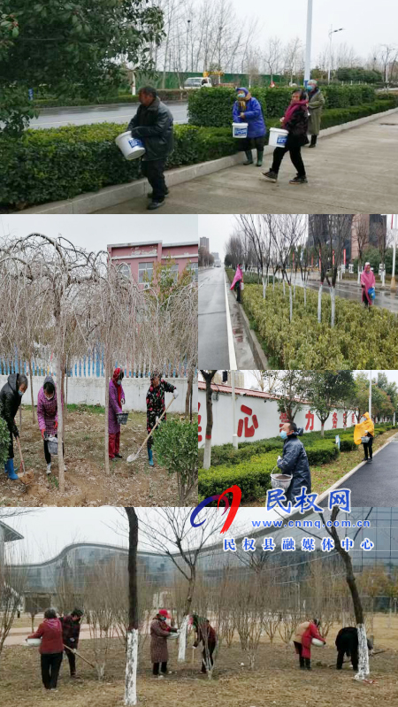 民权县园林绿化中心积极开展春季绿化工作 民权县园林绿化中心积极开展春季绿化工作