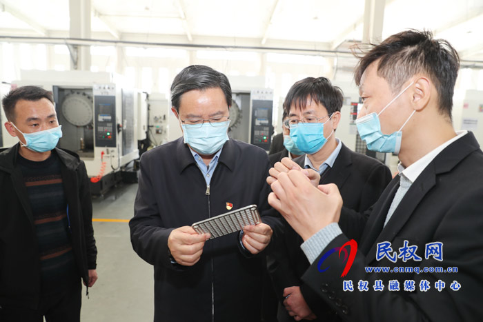 市人大常委会副主任、县委书记姬脉常开展走访服务工业企业活动 市人大常委会副主任、县委书记姬脉常开展走访服务工业企业活动