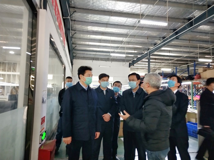市长张建慧到我县调研重点企业复工复产及新开工重点项目建设情况 市长张建慧到我县调研重点企业复工复产及新开工重点项目建设情况