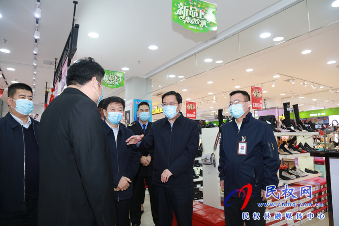 市人大常委会副主任、县委书记姬脉常查看我县重点公共服务业场所复工复产工作 市人大常委会副主任、县委书记姬脉常查看我县重点公共服务业场所复工复产工作