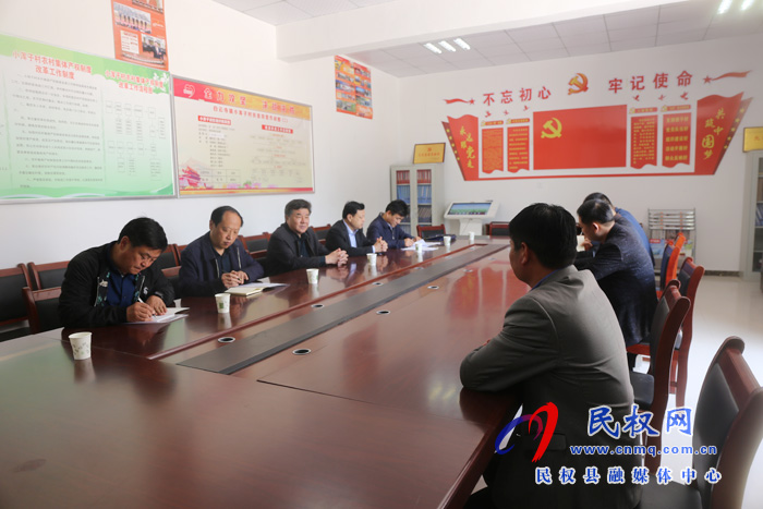 市人大常委会常务副主任、 市总工会主席刘沛到民权县白云寺镇开展“三.五”基层工作日活动
