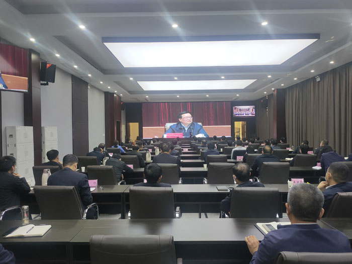 我县组织收听收看全省县域经济高质量发展工作视频会议 我县组织收听收看全省县域经济高质量发展工作视频会议
