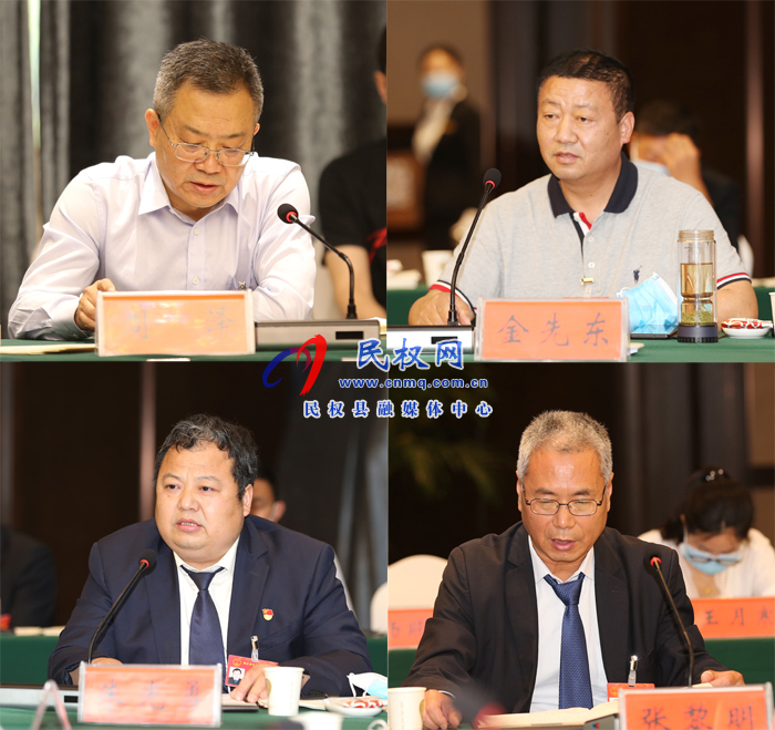 民权代表团继续认真审议《政府工作报告》 民权代表团继续认真审议《政府工作报告》