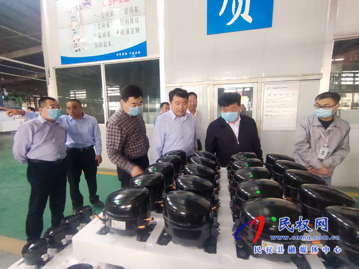 永城市副市长张峰一行莅临民权参观考察 永城市副市长张峰一行莅临民权参观考察