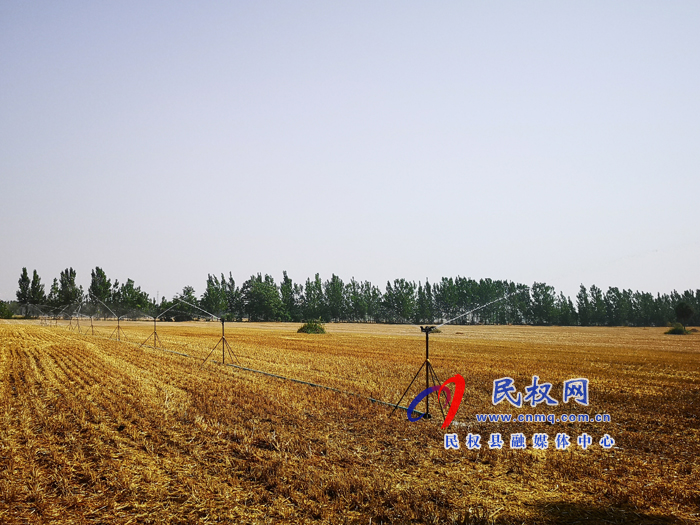民权县:节水灌溉 农业增产 民权县:节水灌溉 农业增产