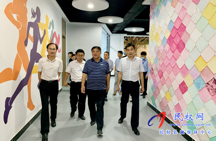 2020年上半年全市服务业“两区”项目建设督导组莅临民权指导工作 2020年上半年全市服务业“两区”项目建设督导组莅临民权指导工作