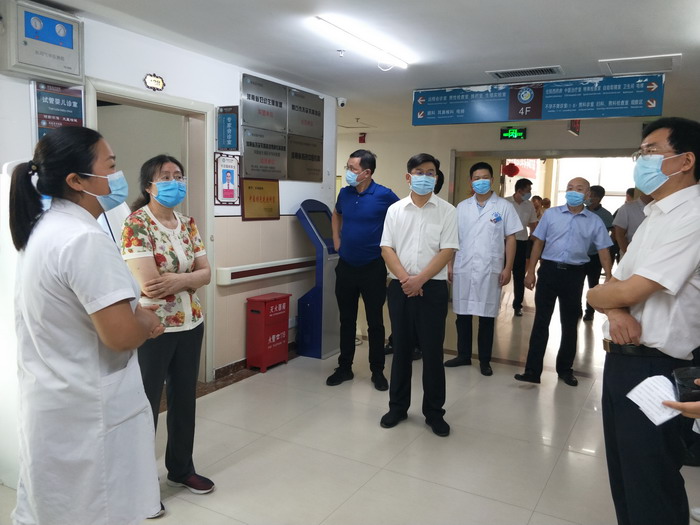 省政府健康中原建设暨医疗卫生行业综合监督专项督查组莅民权 省政府健康中原建设暨医疗卫生行业综合监督专项督查组莅民权