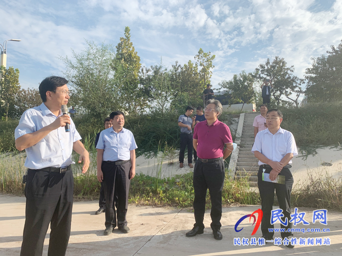 商丘师范学院副校长徐茂田一行到我县考察黄河故道生态保护工作 商丘师范学院副校长徐茂田一行到我县考察黄河故道生态保护工作