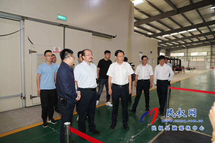 新华社河南分社社长王丁一行莅民调研 新华社河南分社社长王丁一行莅民调研