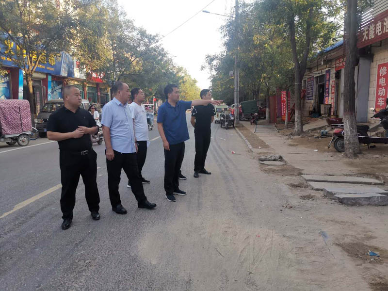 县住建局创建文明城在行动