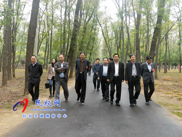 黄河明清故道沿线城市政协联席协作会议与会人员莅民参观考察 黄河明清故道沿线城市政协联席协作会议与会人员莅民参观考察