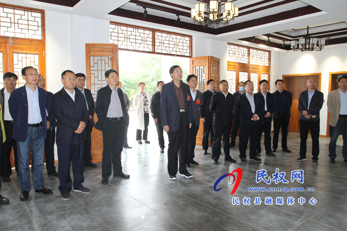 黄河明清故道沿线城市政协联席协作会议与会人员莅民参观考察 黄河明清故道沿线城市政协联席协作会议与会人员莅民参观考察