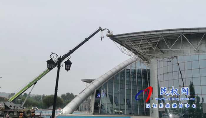 梦蝶会展中心维修维护工作紧锣密鼓进行中 梦蝶会展中心维修维护工作紧锣密鼓进行中