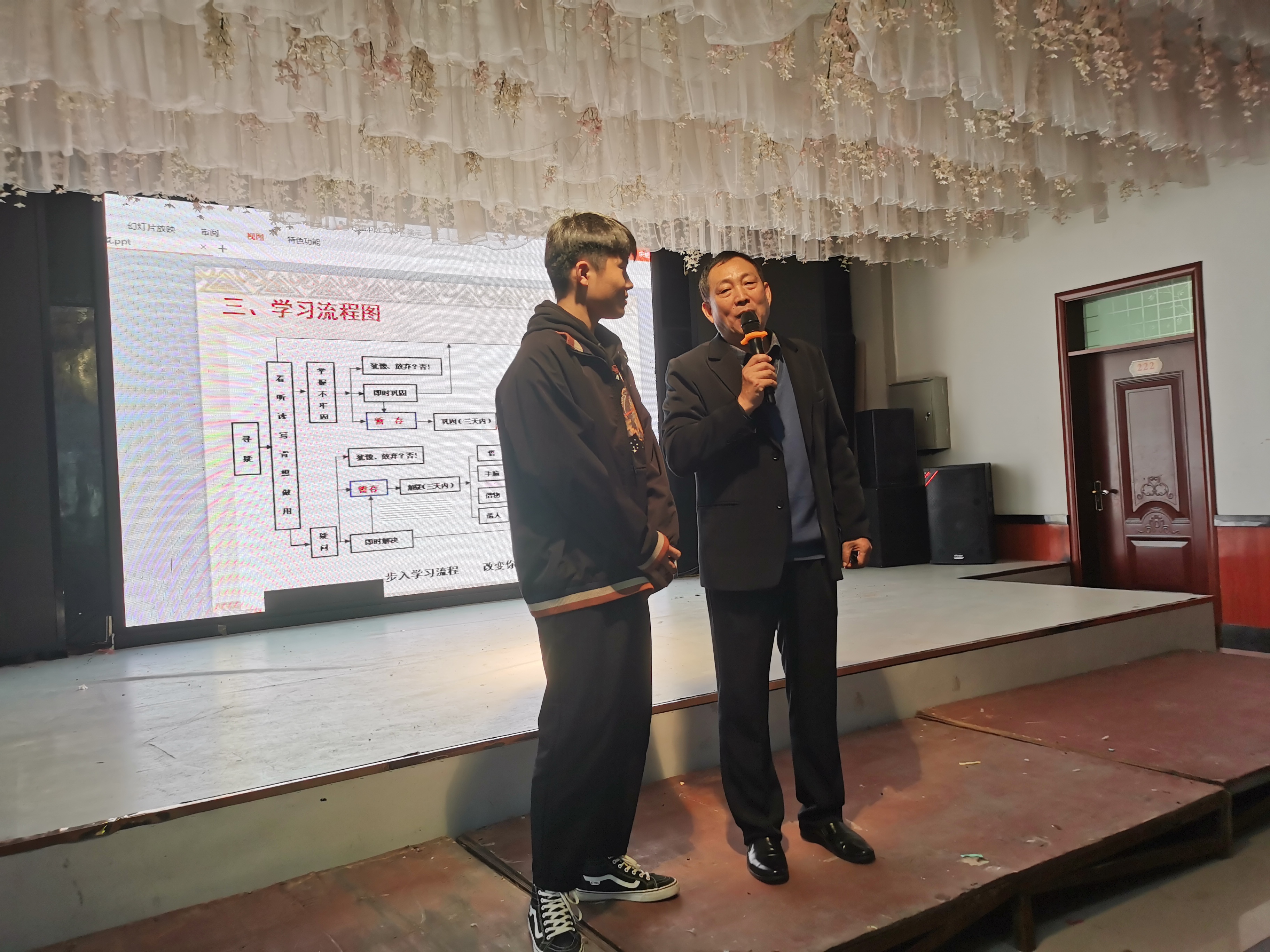 张同鉴先生到北关镇中心校做学改专题报告 张同鉴先生到北关镇中心校做学改专题报告