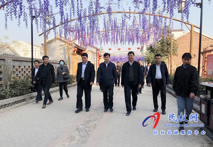 驻淮北市安徽省十三届人大代表莅临民权考察 驻淮北市安徽省十三届人大代表莅临民权考察