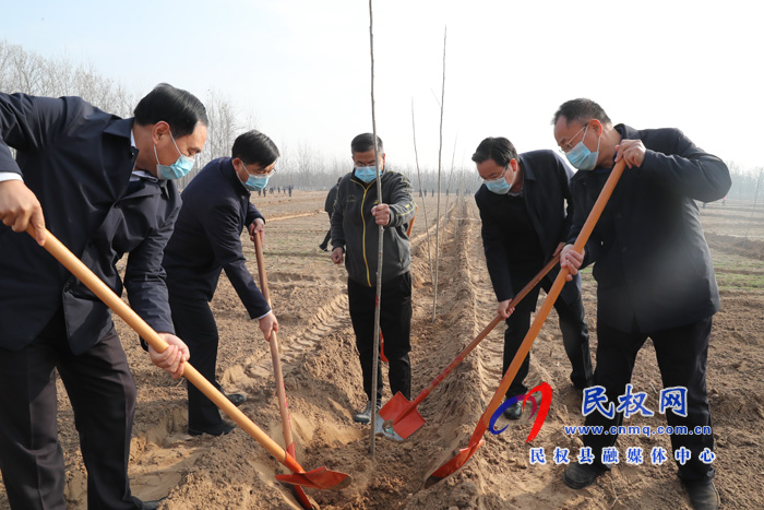 我县组织开展冬季义务植树活动 我县组织开展冬季义务植树活动