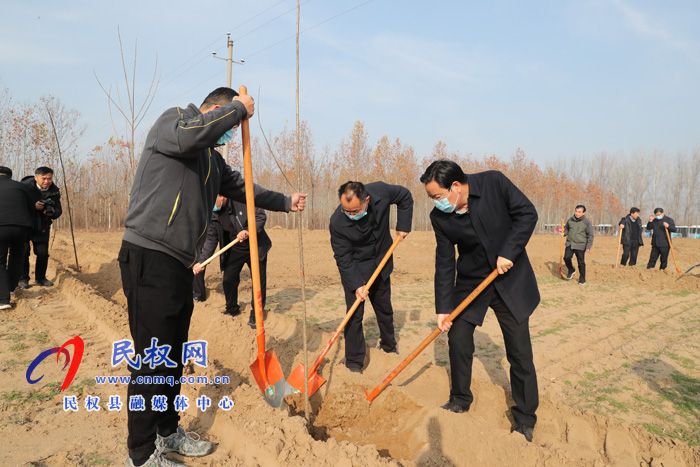 我县组织开展冬季义务植树活动 我县组织开展冬季义务植树活动