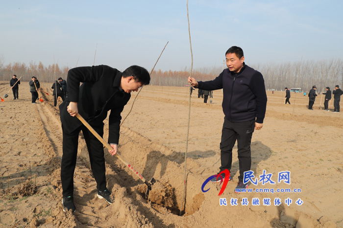 我县组织开展冬季义务植树活动 我县组织开展冬季义务植树活动