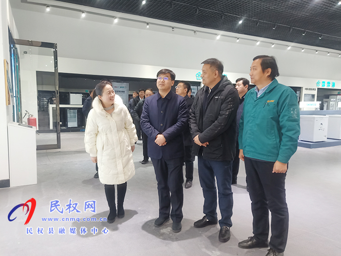 国网商丘供电公司一行来民开展电网发展对接工作并签署合作协议 国网商丘供电公司一行来民开展电网发展对接工作并签署合作协议