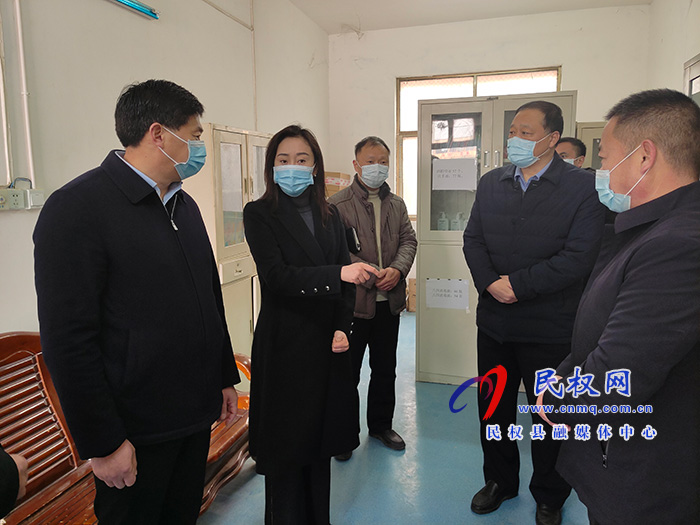 副县长朱琳督查新冠肺炎疫情防控和物资储备情况 副县长朱琳督查新冠肺炎疫情防控和物资储备情况