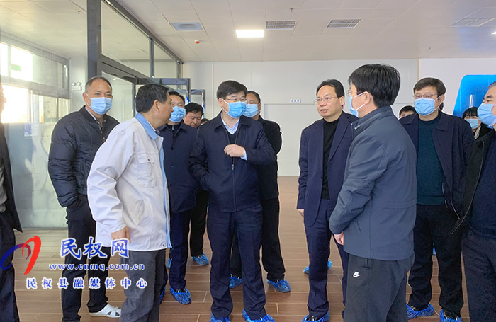 县委副书记、县长张团结调研重点项目建设情况 县委副书记、县长张团结调研重点项目建设情况