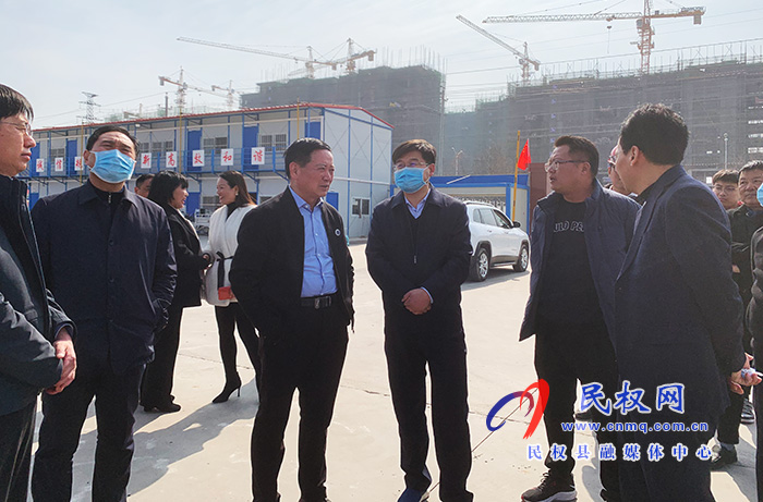 县委副书记、县长张团结调研重点项目建设情况 县委副书记、县长张团结调研重点项目建设情况