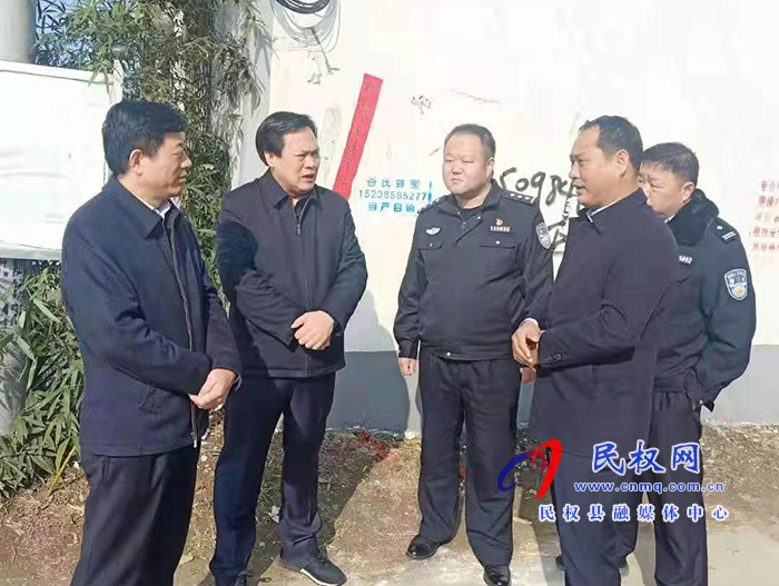 县领导孟祥亮、陈鸿志到双塔镇调研信访稳定工作