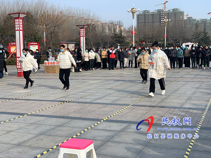民权县举办第二届妇女趣味运动会 民权县举办第二届妇女趣味运动会