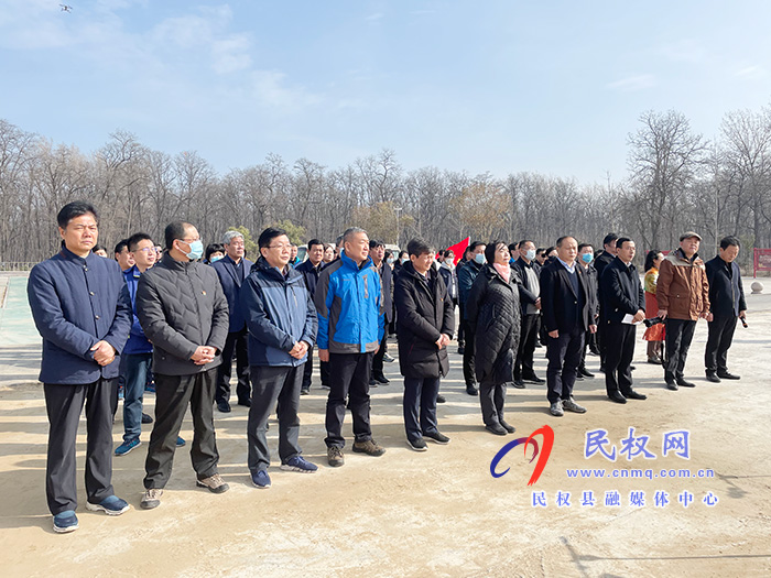 市政协和谐生态林为民权植新绿 市政协和谐生态林为民权植新绿