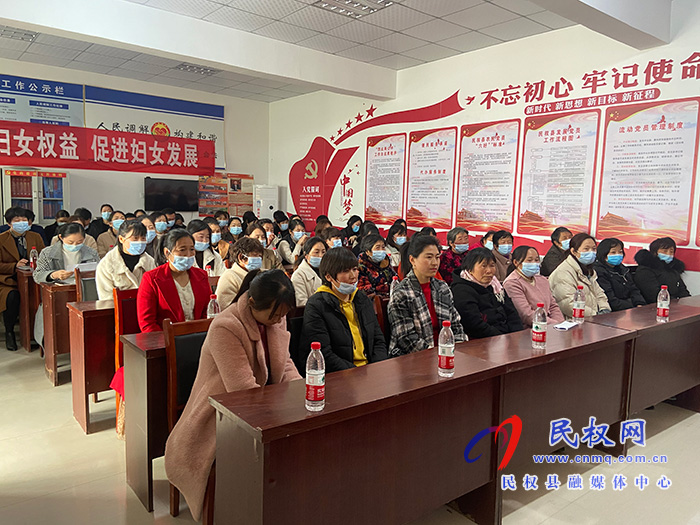 全县村（社区）妇联组织换届工作观摩会举行