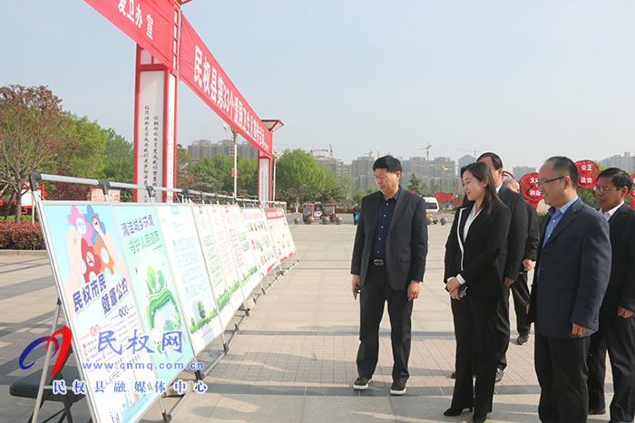 我县开展第33个爱国卫生月系列活动 我县开展第33个爱国卫生月系列活动