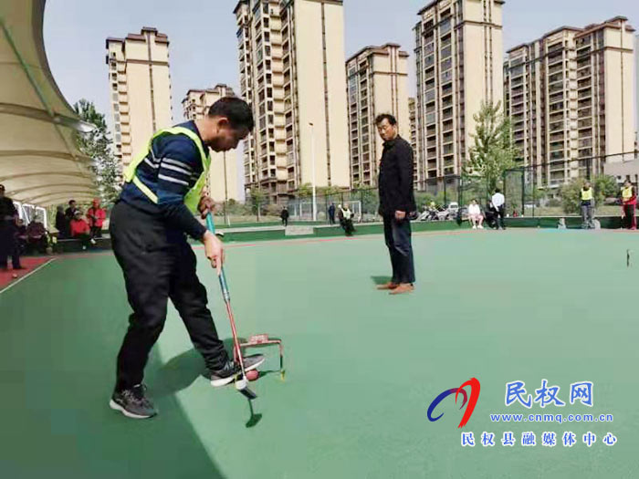 我县举行庆“五一”中老年门球比赛 我县举行庆“五一”中老年门球比赛
