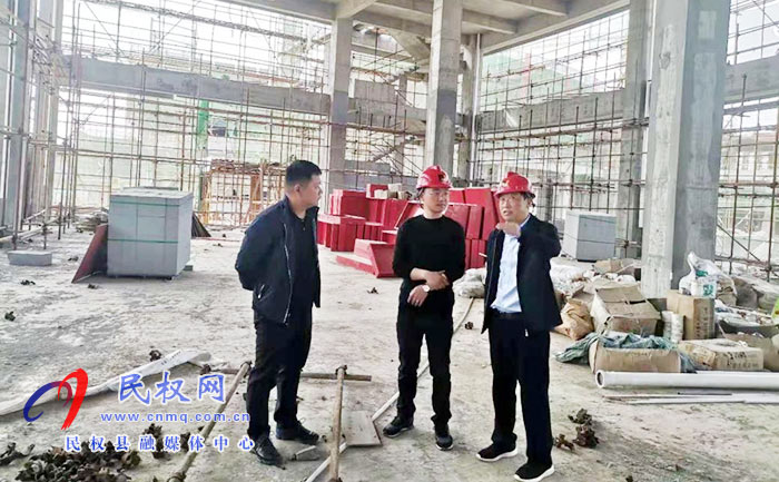 县总工会党组书记、主席瞿志君调研新建工人文化宫项目建设情况 县总工会党组书记、主席瞿志君调研新建工人文化宫项目建设情况