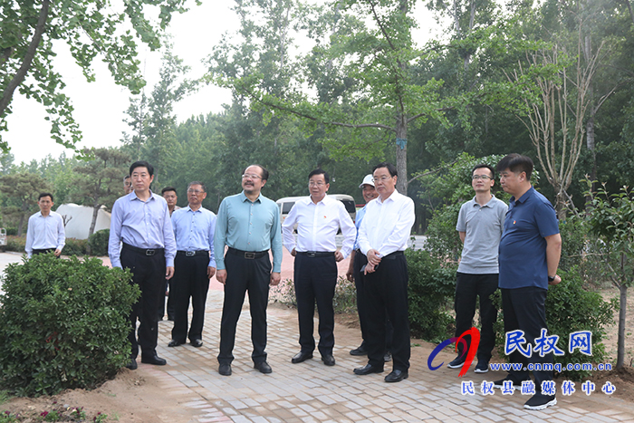 新华社河南分社社长王丁一行莅民调研 新华社河南分社社长王丁一行莅民调研