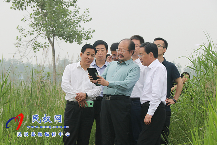 新华社河南分社社长王丁一行莅民调研 新华社河南分社社长王丁一行莅民调研