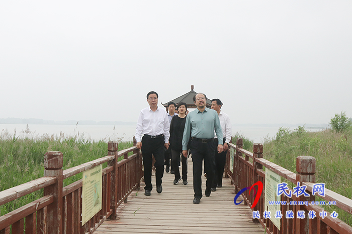 新华社河南分社社长王丁一行莅民调研 新华社河南分社社长王丁一行莅民调研