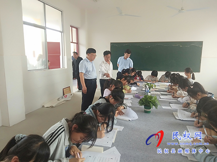 舞动笔尖 传承文化—2021年民权县龙塘镇举行第一届书法文化艺术节