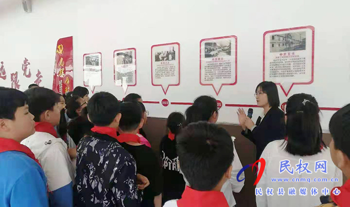 民权县民族学校多种形式开展党史学习教育