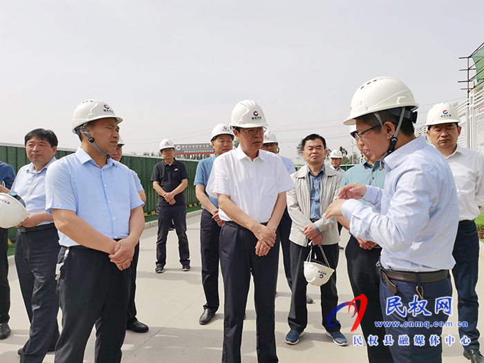 市人大常委会副主任、县委书记姬脉常调研我县重点项目建设情况 市人大常委会副主任、县委书记姬脉常调研我县重点项目建设情况