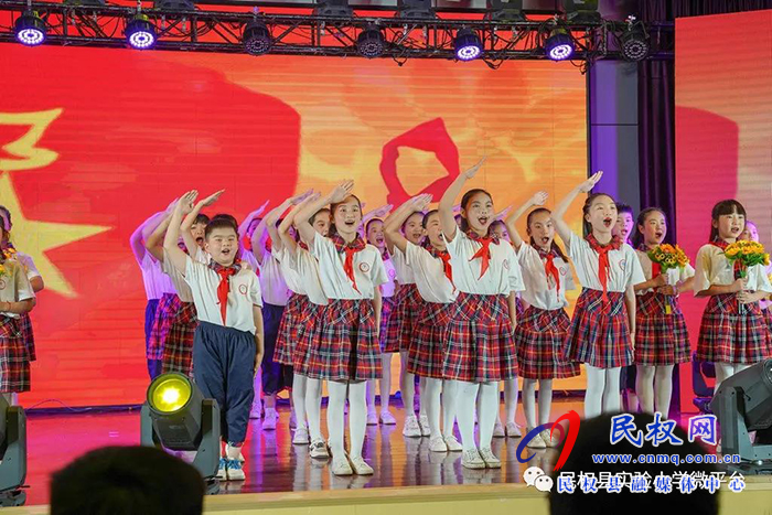 民权县实验小学第九届校园文化艺术节隆重开幕