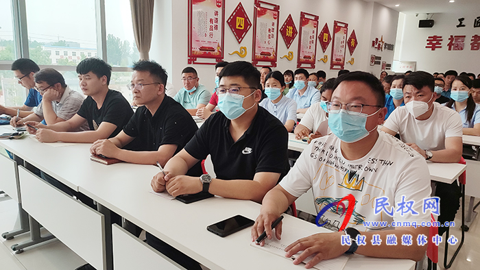 中共商丘市委、中共民权县委党史学习教育宣讲团进企业报告会举行 中共商丘市委、中共民权县委党史学习教育宣讲团进企业报告会举行
