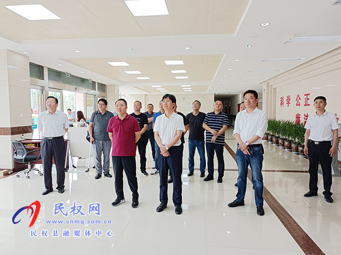 江阴市高新区考察团到民参观考察 江阴市高新区考察团到民参观考察