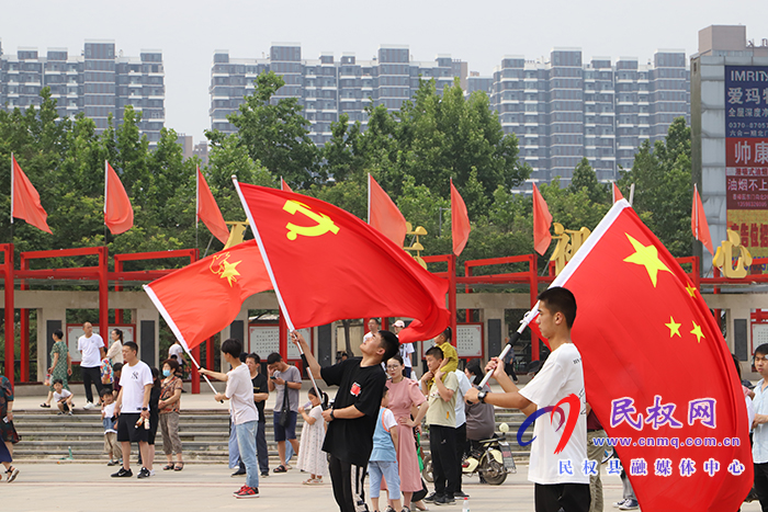 民权:百鼓齐鸣共庆建党百年 民权:百鼓齐鸣共庆建党百年